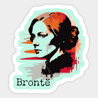 Charlotte Brontë Sticker